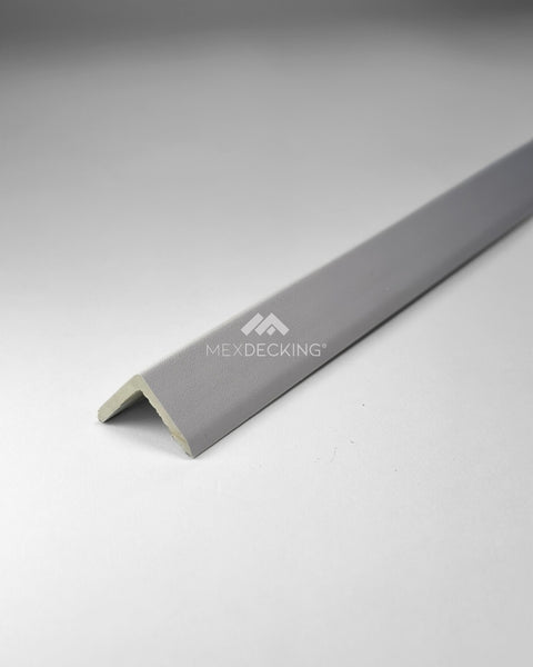 Esquinero Interior 2cm x 2.90m. - Acero