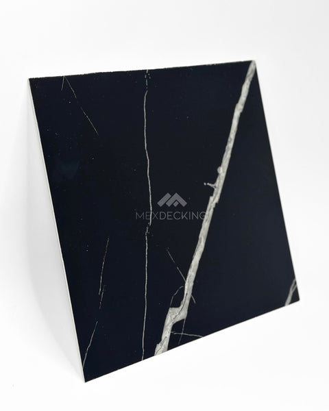 Hoja Tipo Mármol. - Black Galaxy