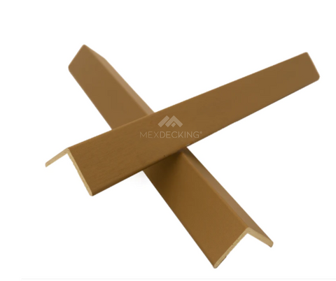 Esquinero Interior 2cm x 2.90m. - Nogal Natural