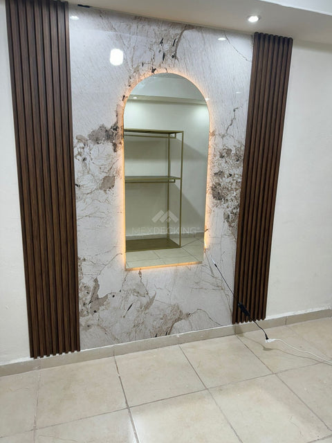 Mármol 1.22m x 2.44m/2.80. - Alaska Cream