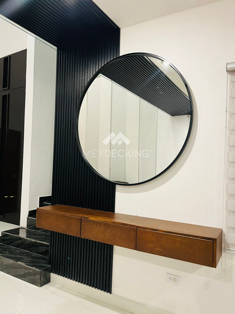 Lambrín Interior. - Negro Metálico.