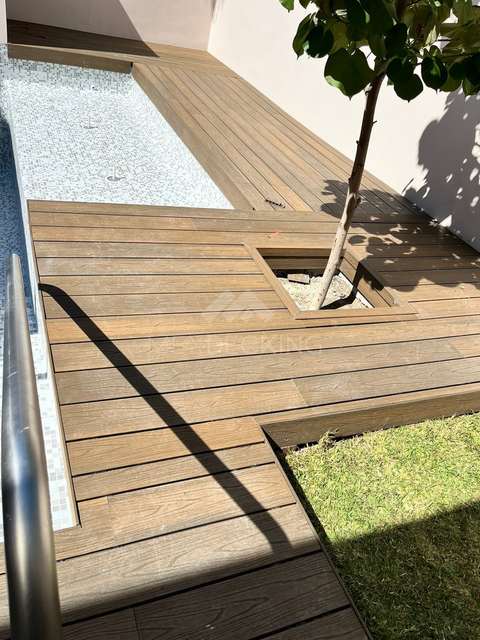 WPC Deck Comercial Premium. - Almond. Reversible