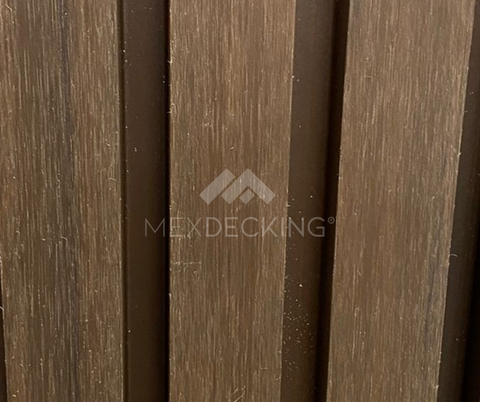 WPC Lambrin Premium Exterior. Color IPE Cepillado
