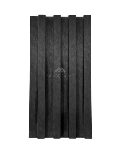 Lambrín Interior. - Negro Metálico. Caja con 10 Piezas