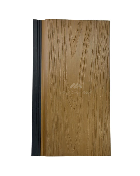 WPC Cladding Premium Wood Grain. - Teak.